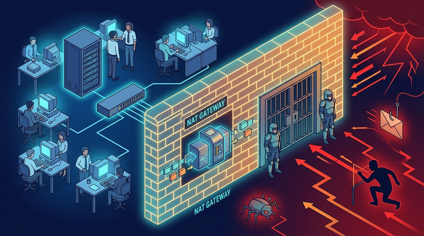 Perimeter Security: กำแพงไฟร์วอลล์กั้นเครือข่ายภายในจากอินเทอร์เน็ต